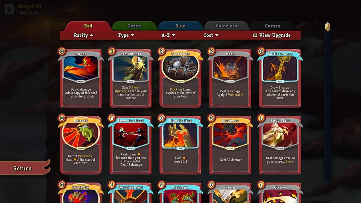 slay the spire best cards