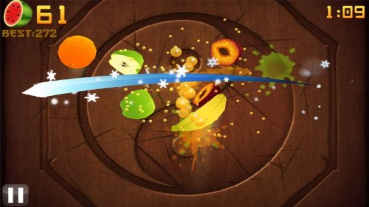fruit cut game free for mobile